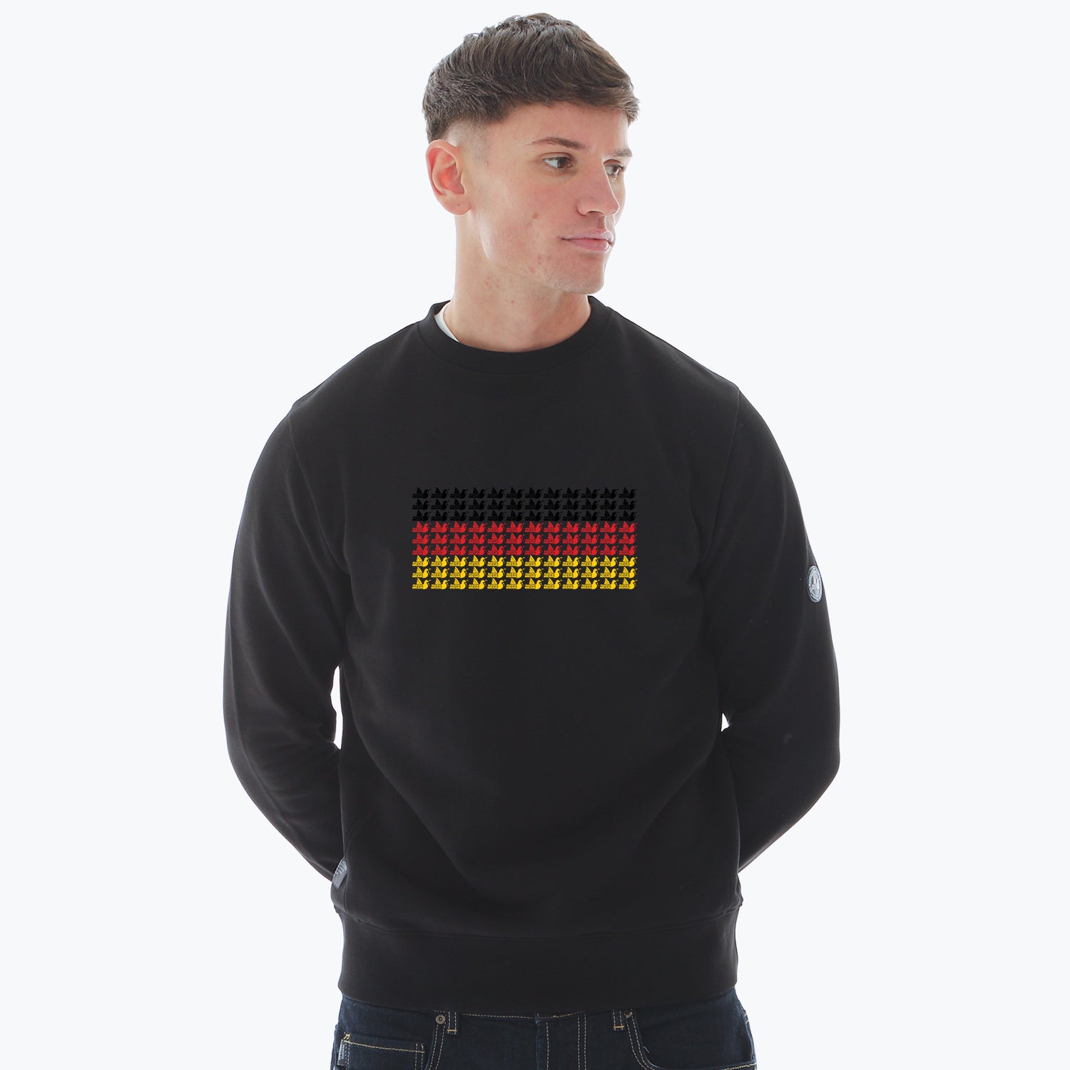 Germany Multi Dove Sweatshirt Black