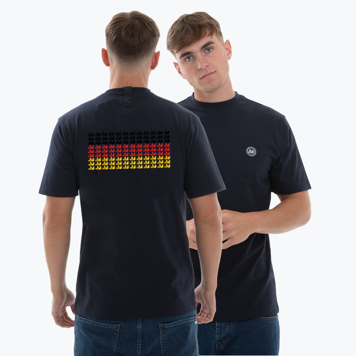 Germany Multi Dove T-Shirt Navy