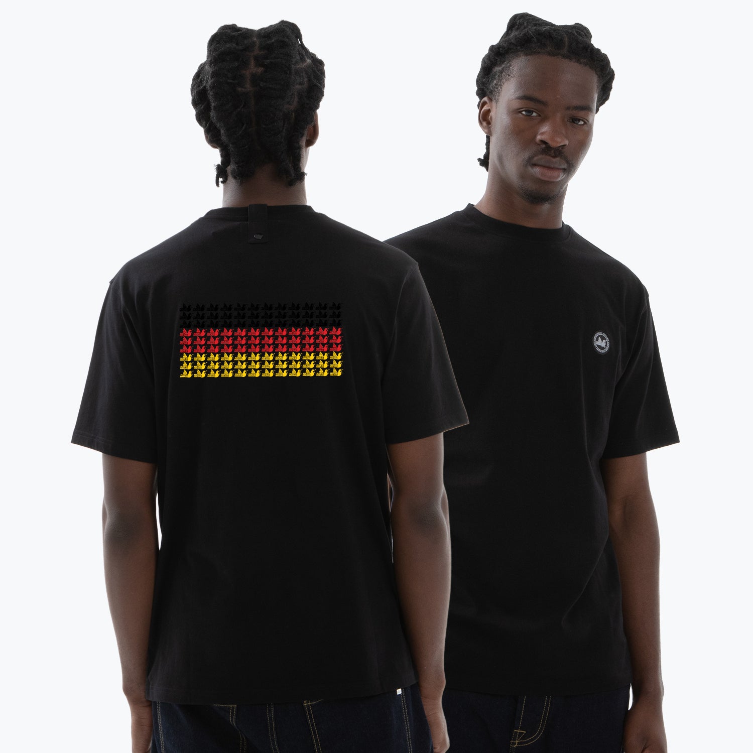 Germany Multi Dove T-Shirt Black