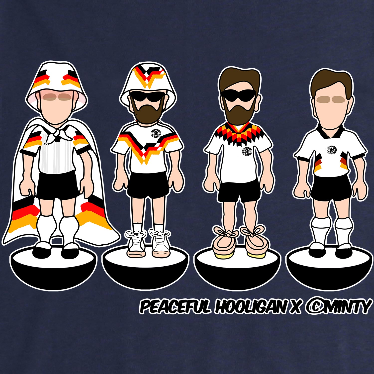 Germany Subbuteo Sweatshirt Navy