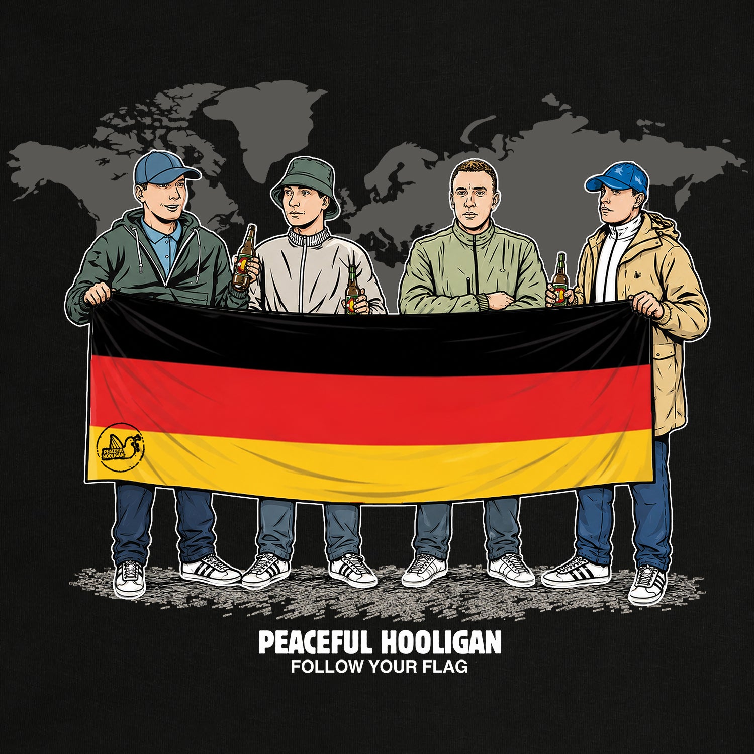 Germany World Tour T-Shirt Black