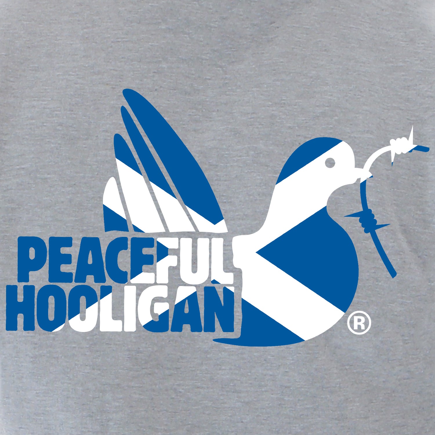 Scotland Dove Hoodie Marl Grey