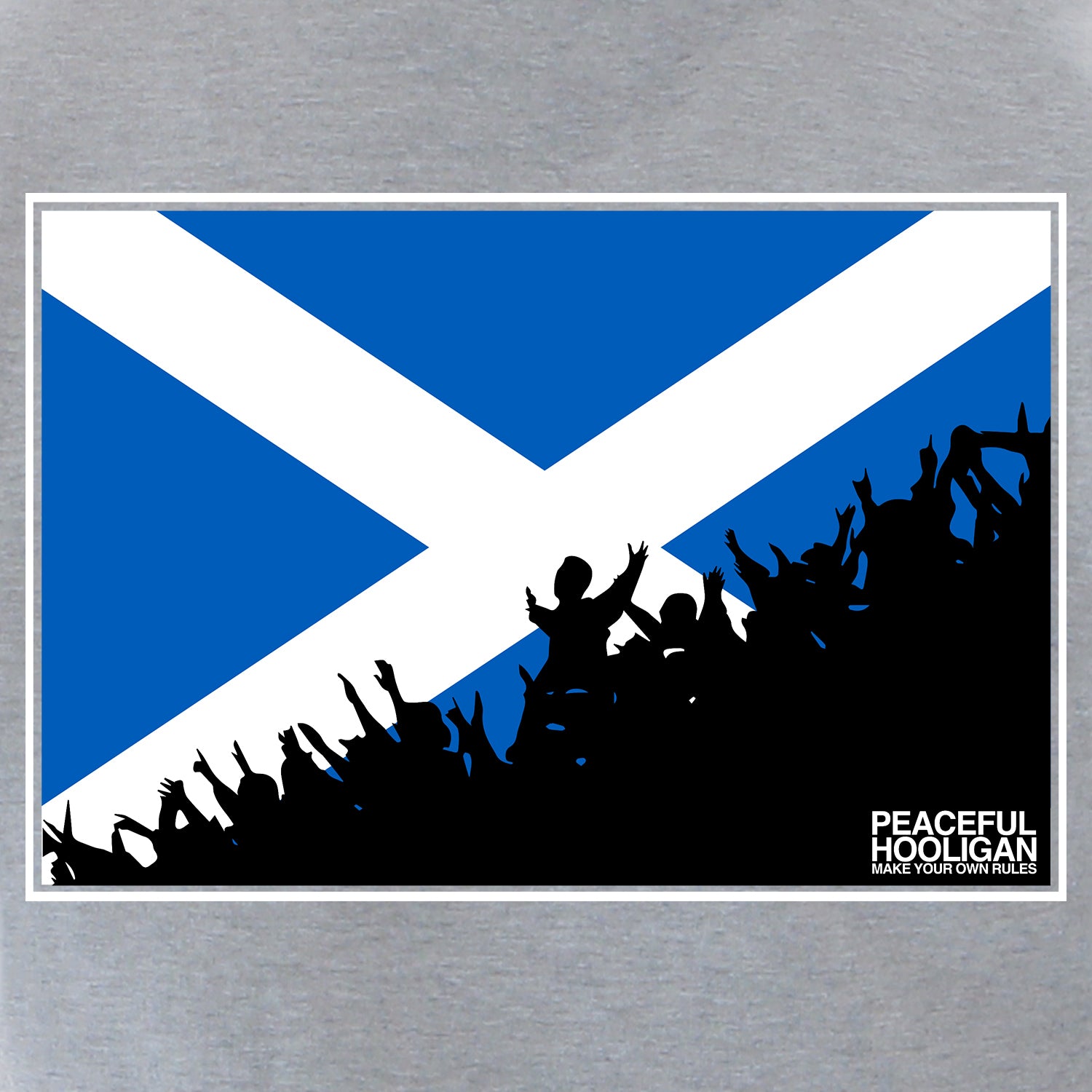 Scotland Fanatics Sweatshirt Marl Grey
