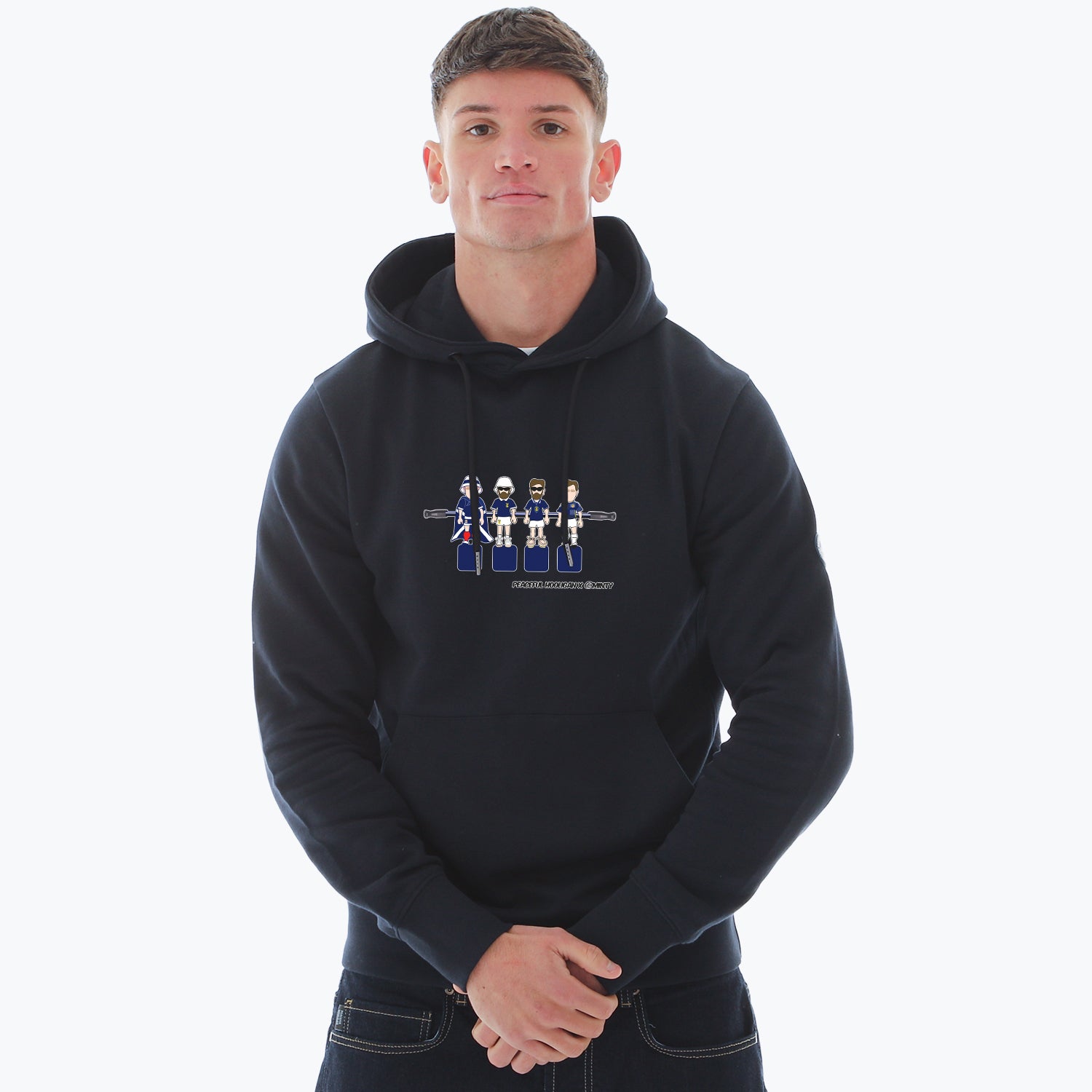 Scotland Foosball Hoodie Navy
