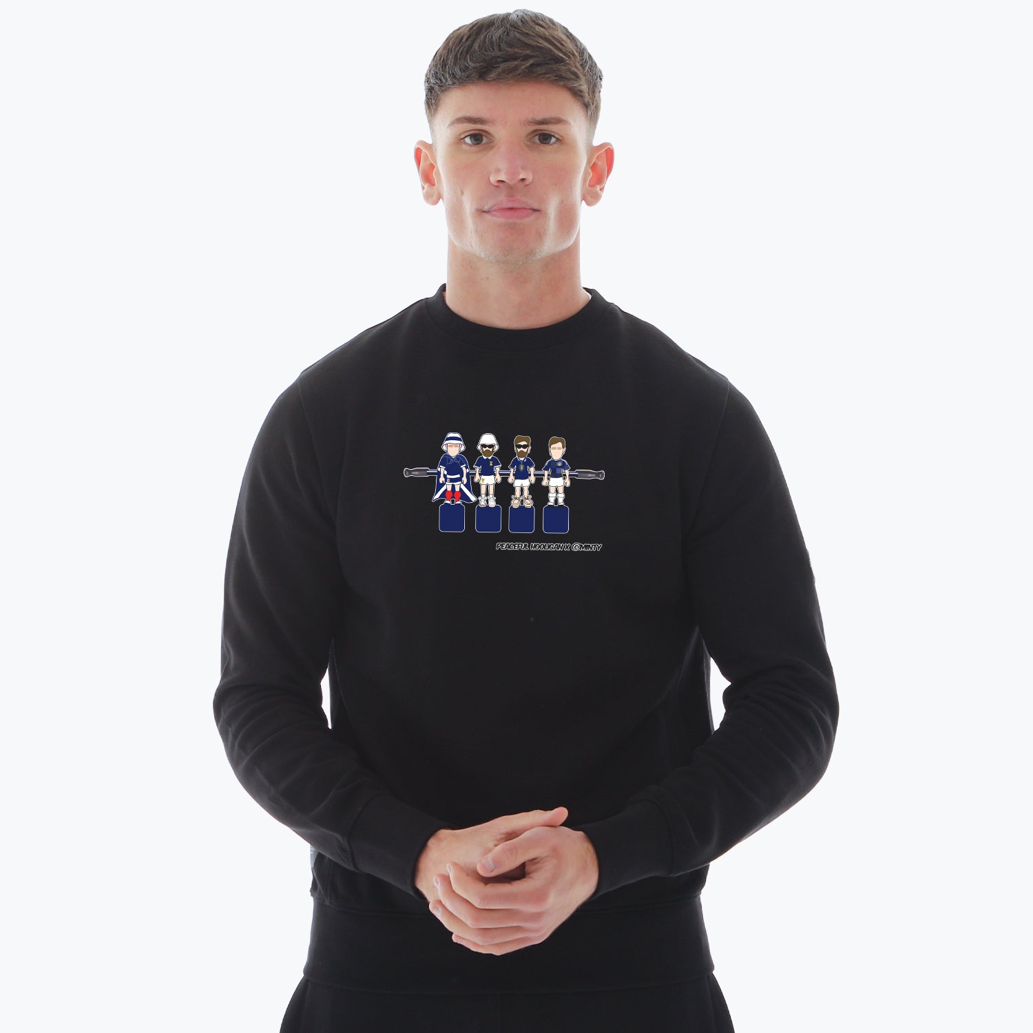 Scotland Foosball Sweatshirt Black
