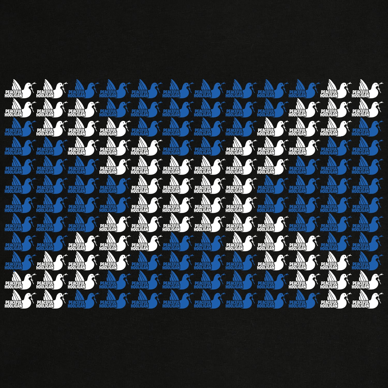Scotland Multi Dove Hoodie Black