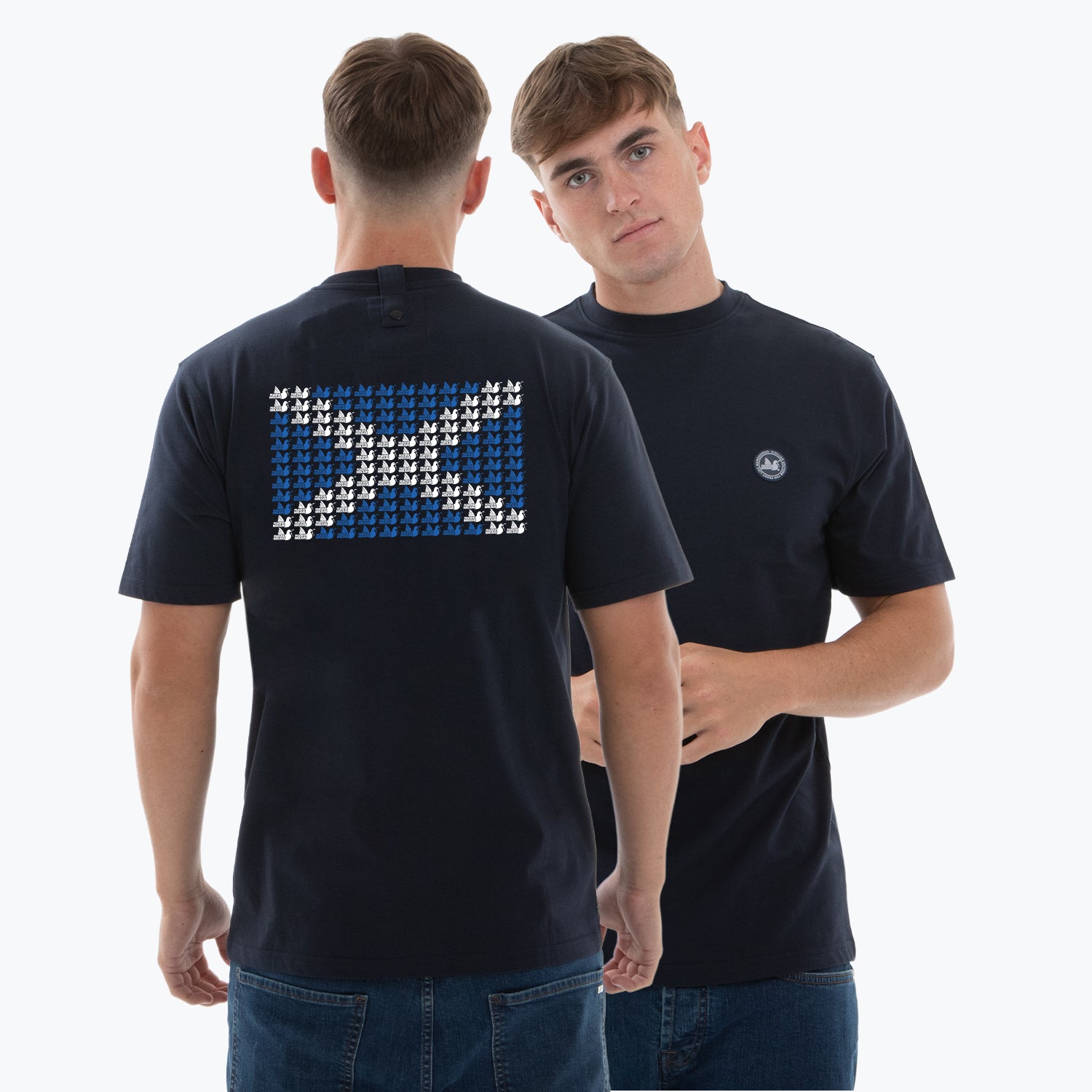 Scotland Multi Dove T-Shirt Navy