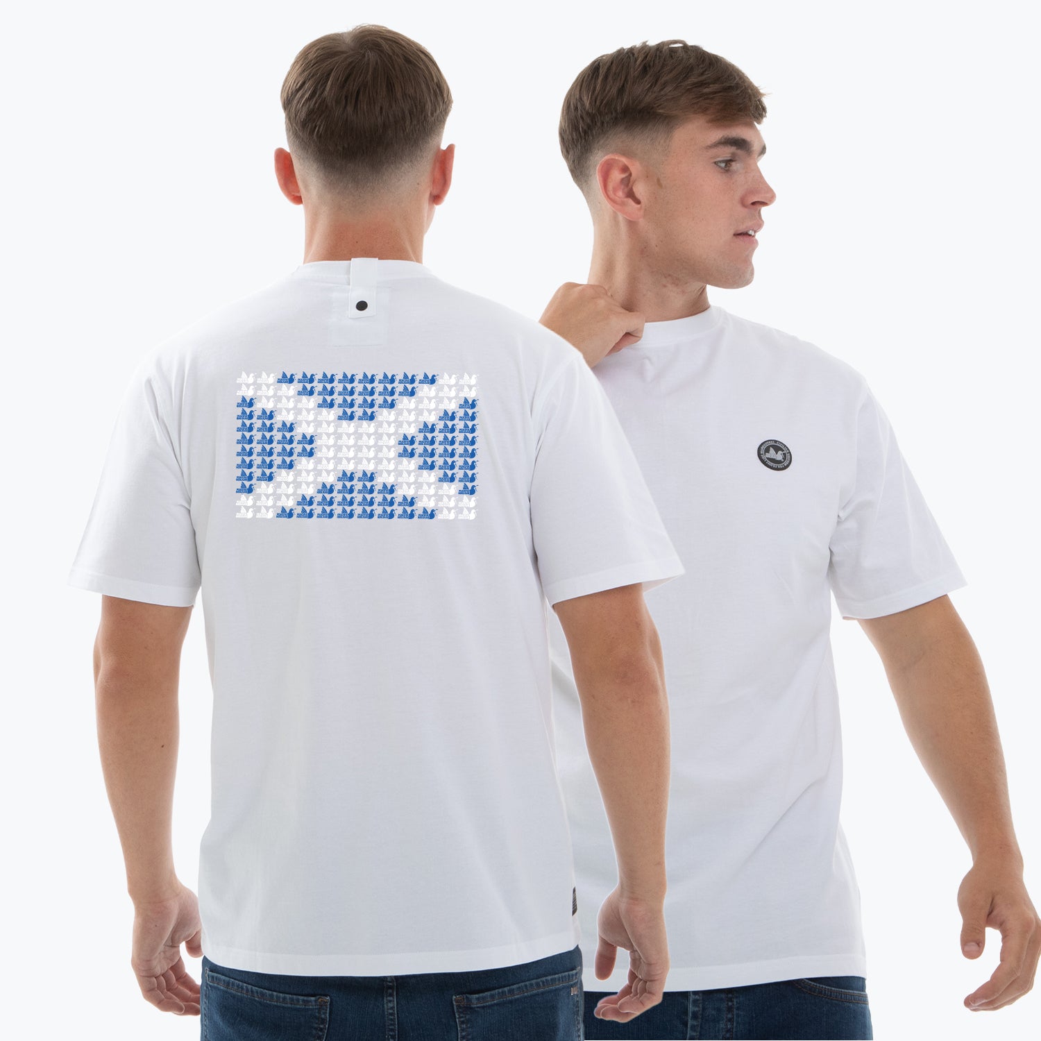 Scotland Multi Dove T-Shirt White