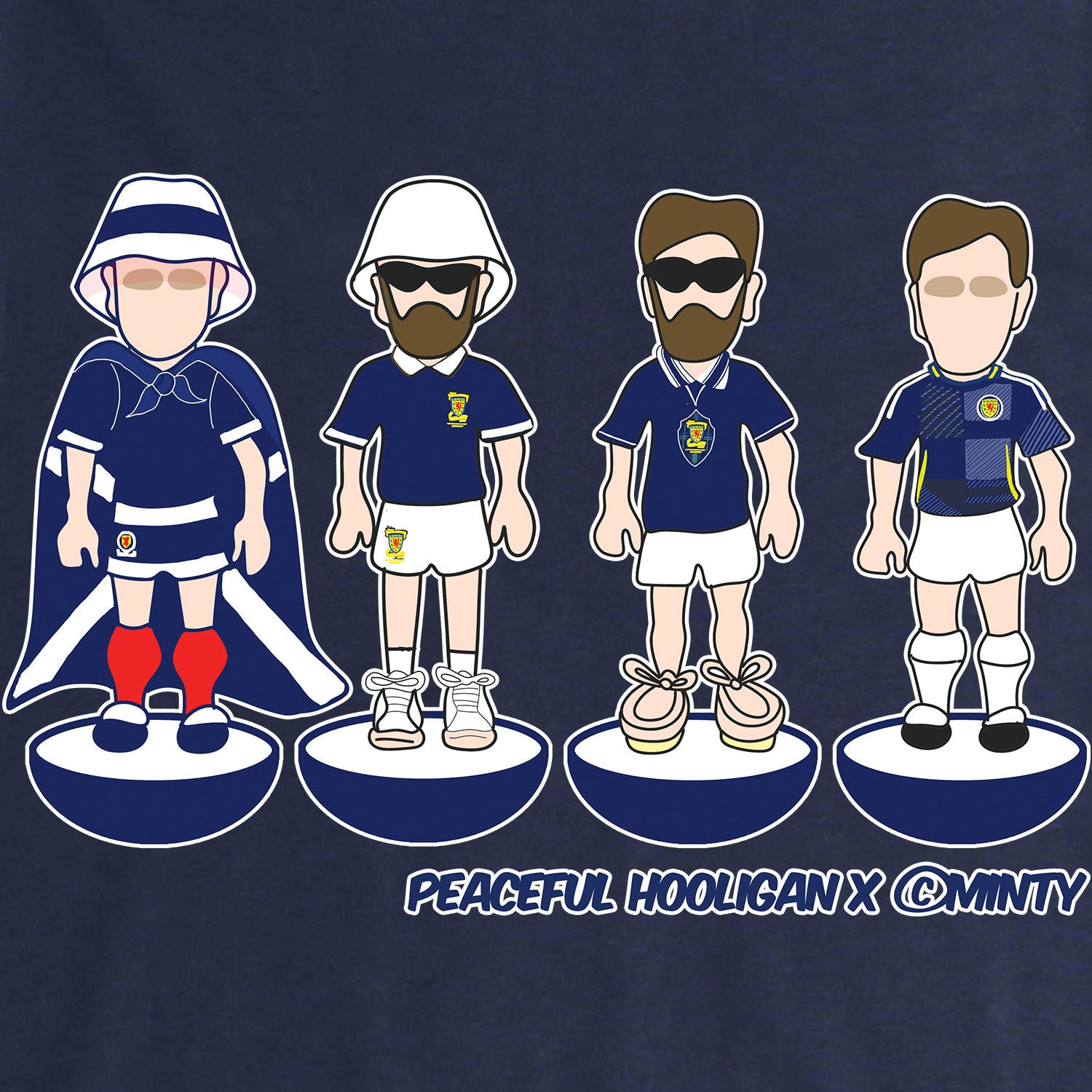 Scotland Subbuteo Sweatshirt Navy