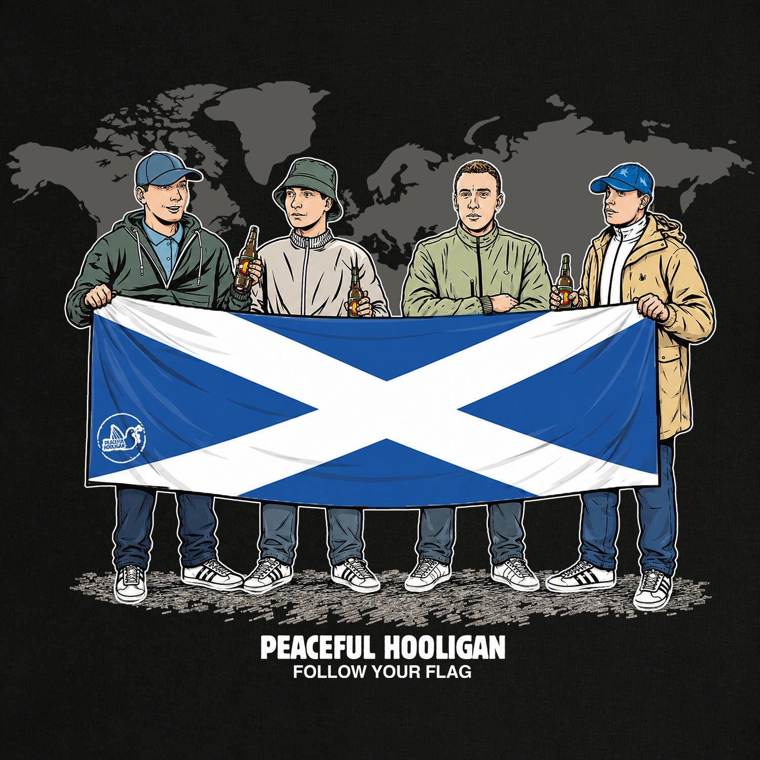Scotland World Tour T-Shirt Black