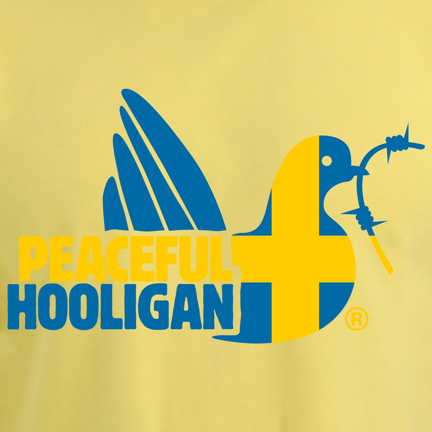 Sweden Dove T-Shirt Yellow