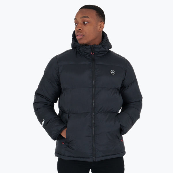 Sports Puffer Jacket Black