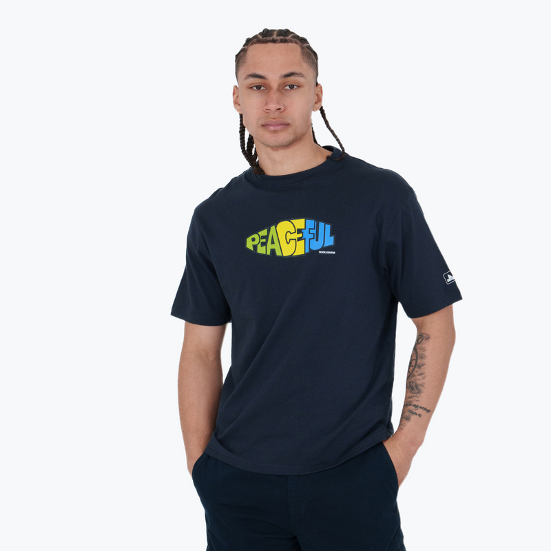 Peacechester T-Shirt Navy - Peaceful Hooligan 