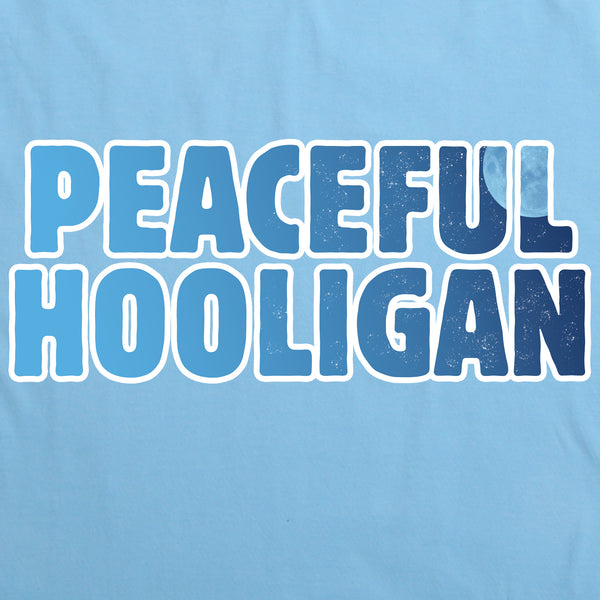 Blue Moon T-Shirt Sky Blue - Peaceful Hooligan 