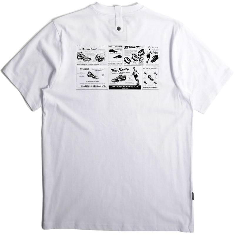 Classified T-Shirt White - Peaceful Hooligan 
