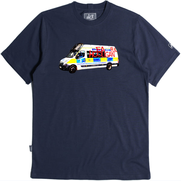Policeful T-Shirt Navy - Peaceful Hooligan 