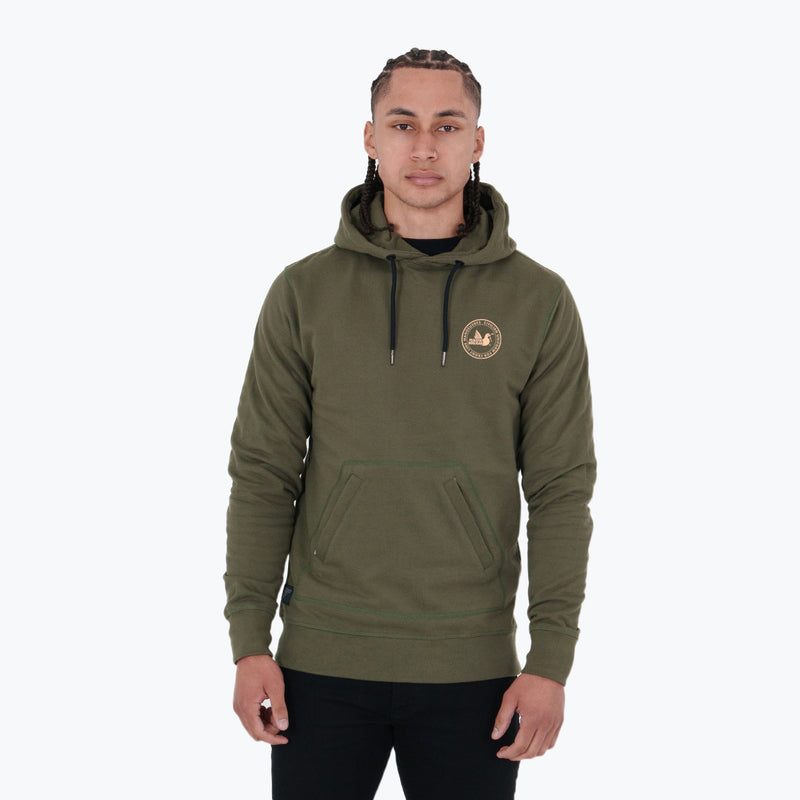 Cup Hoodie Olive - Peaceful Hooligan 