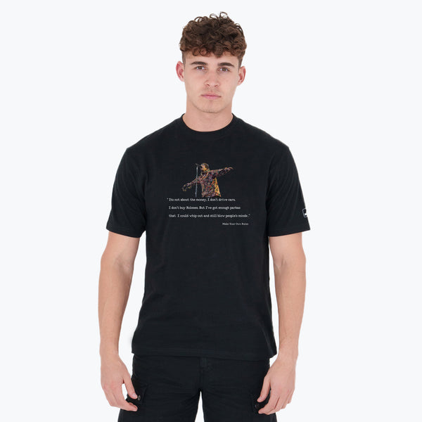 Gallagher T-Shirt Black - Peaceful Hooligan 
