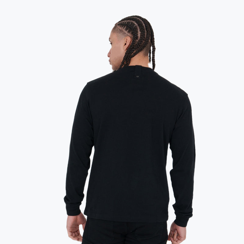 Weller LS T-Shirt Black - Peaceful Hooligan 