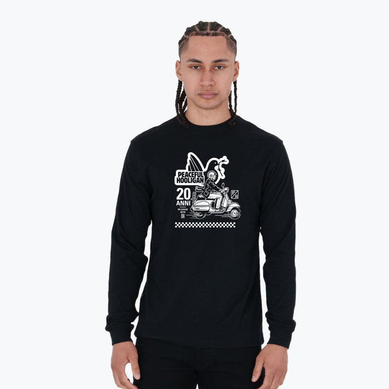 Scooter LS T-Shirt Black - Peaceful Hooligan 