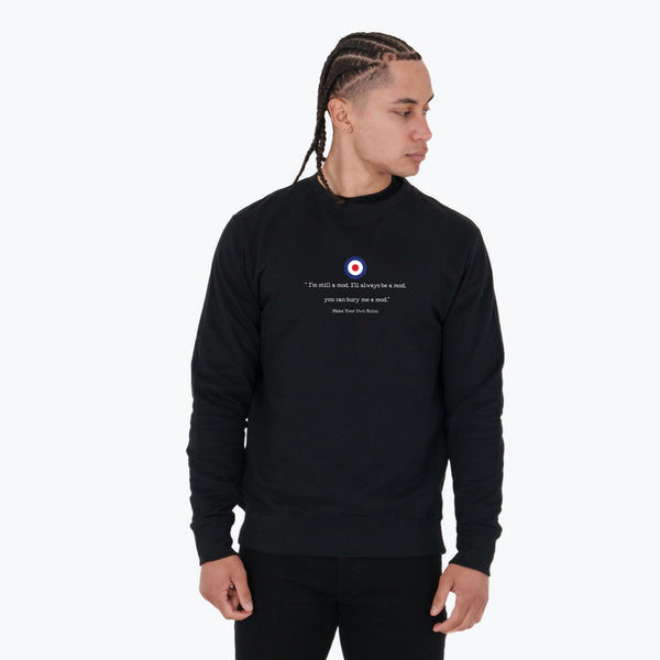 Weller Sweatshirt Black - Peaceful Hooligan 