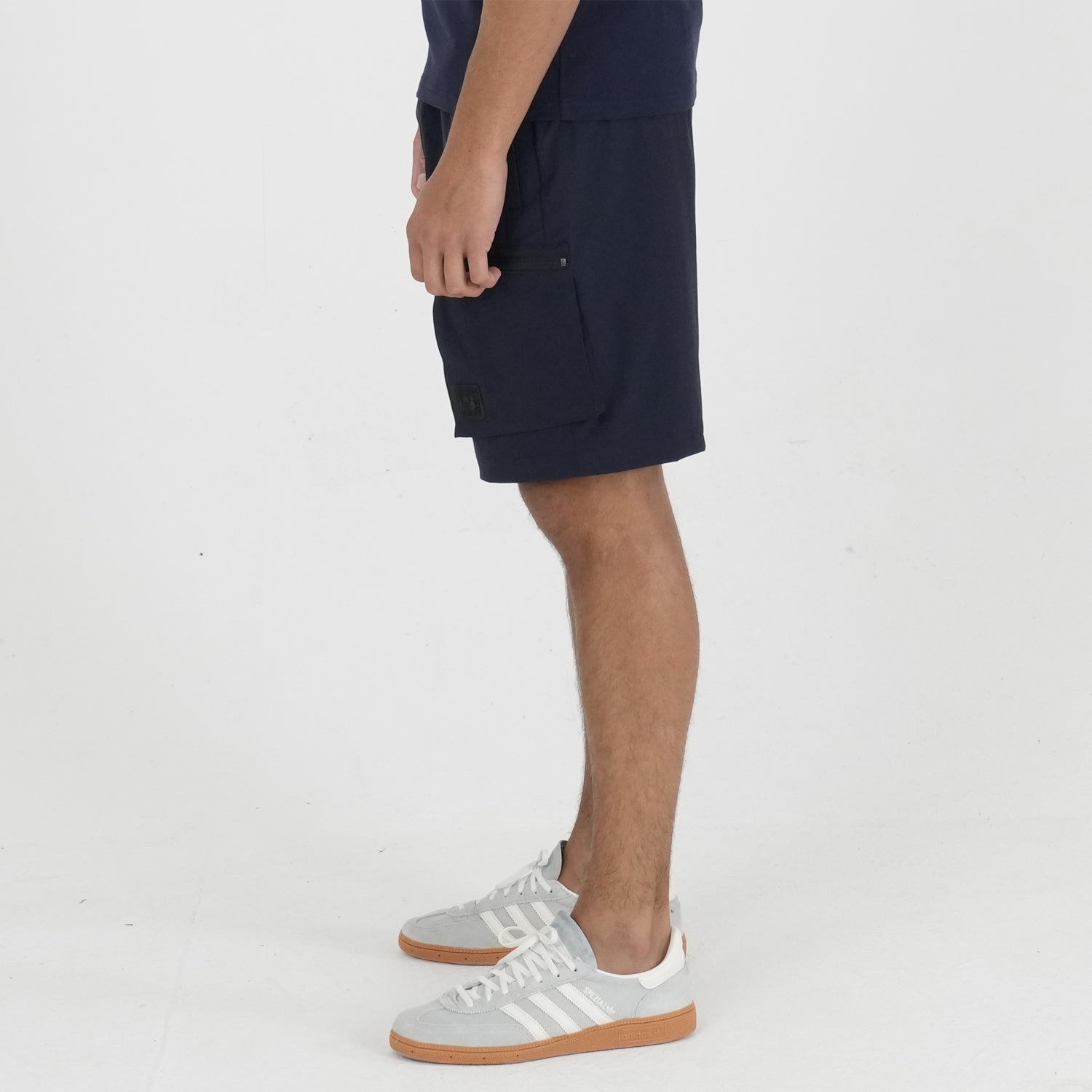 Bowler Shorts Navy - Peaceful Hooligan 