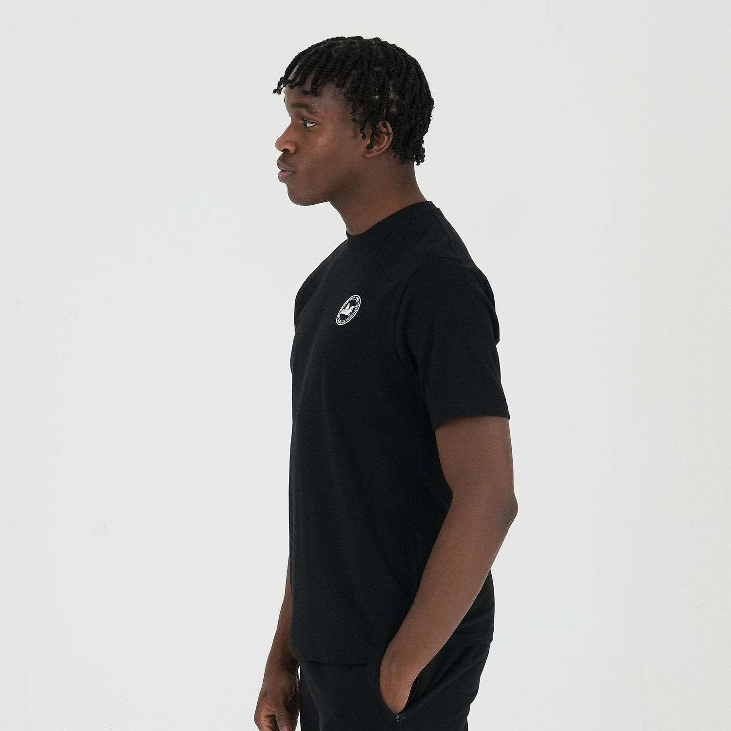 Civ Uni T-Shirt Black - Peaceful Hooligan 