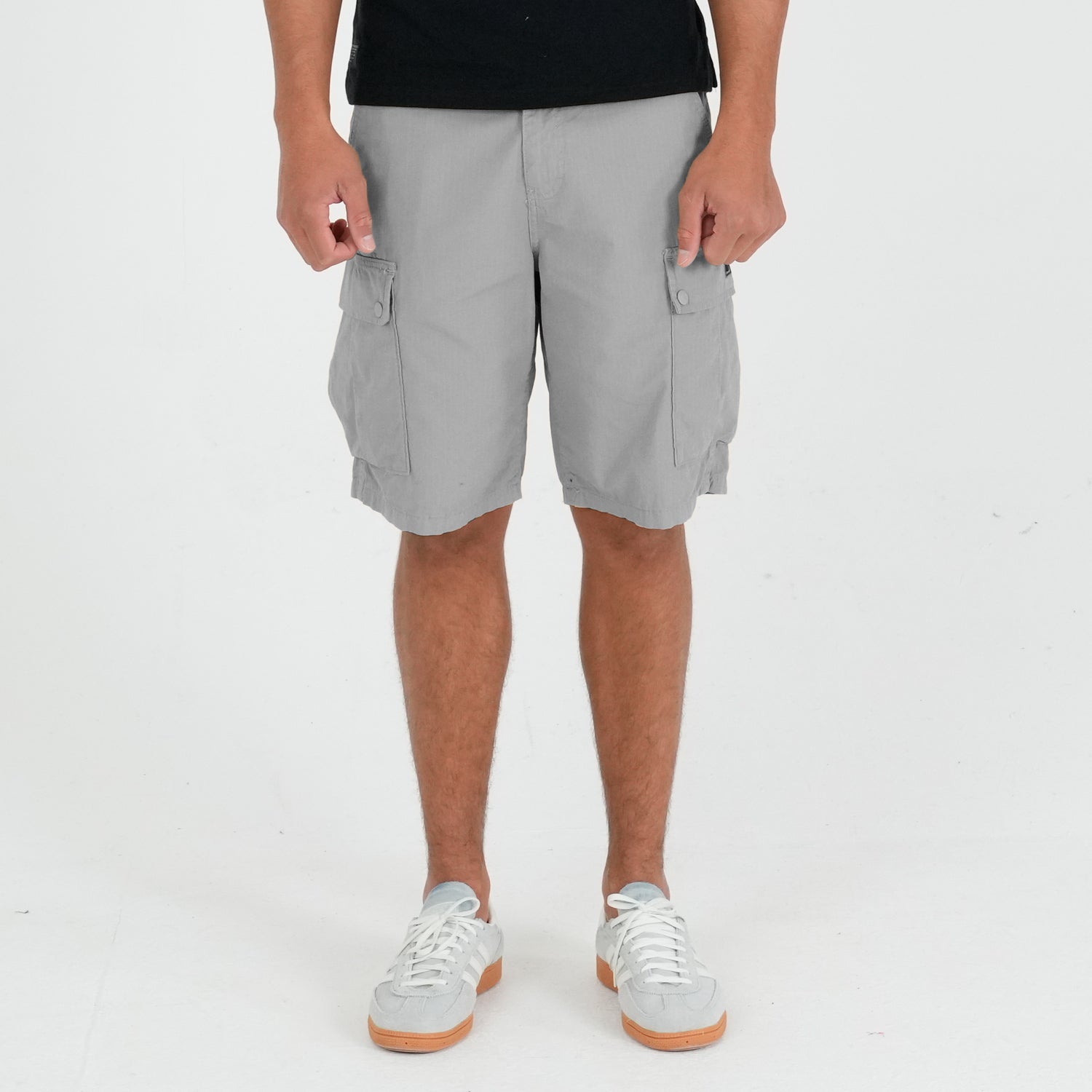 Container Shorts Griff Grey - Peaceful Hooligan 
