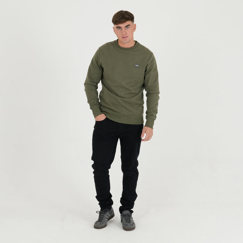 Crew Sweatshirt Olive