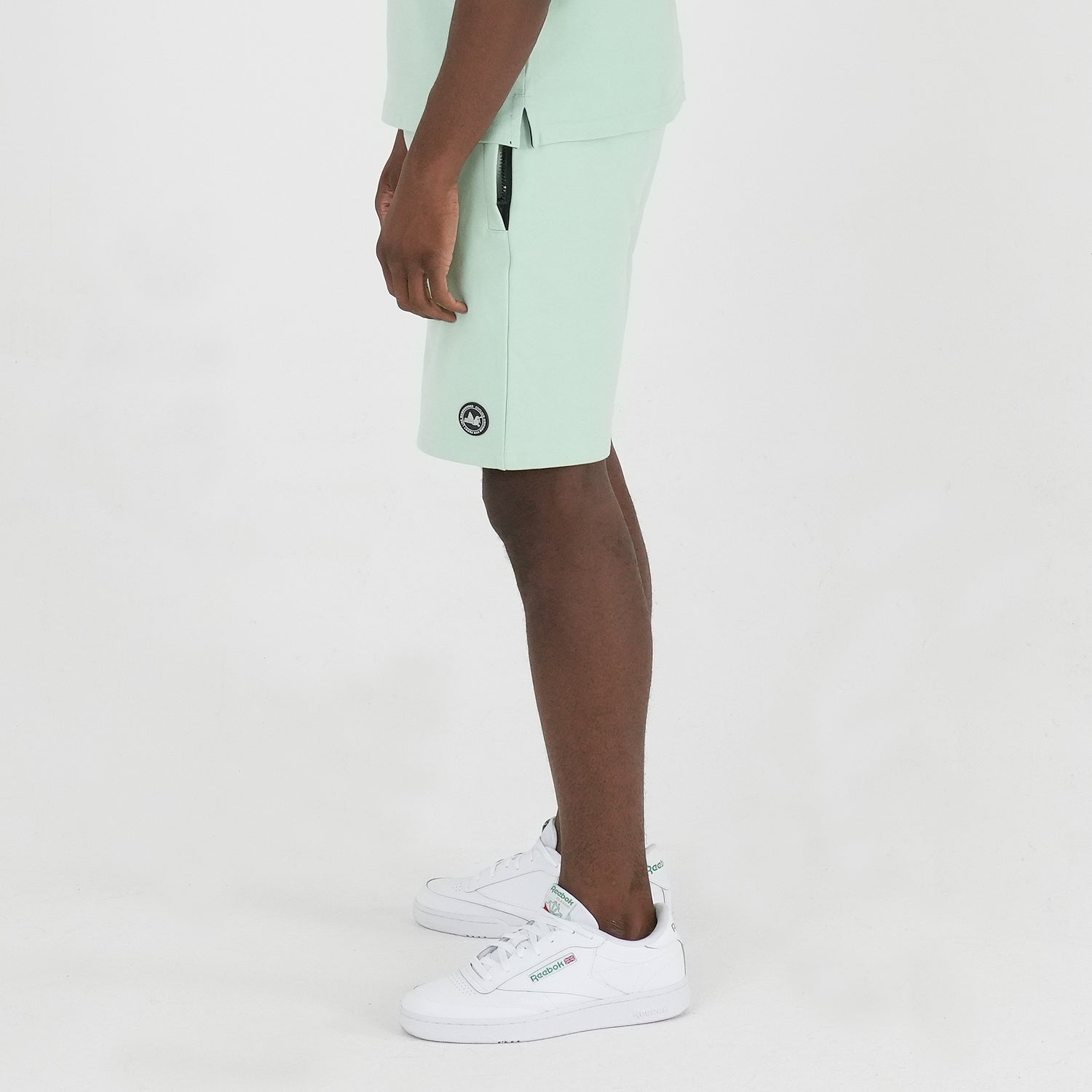 Duke Sweat Shorts Mint - Peaceful Hooligan 