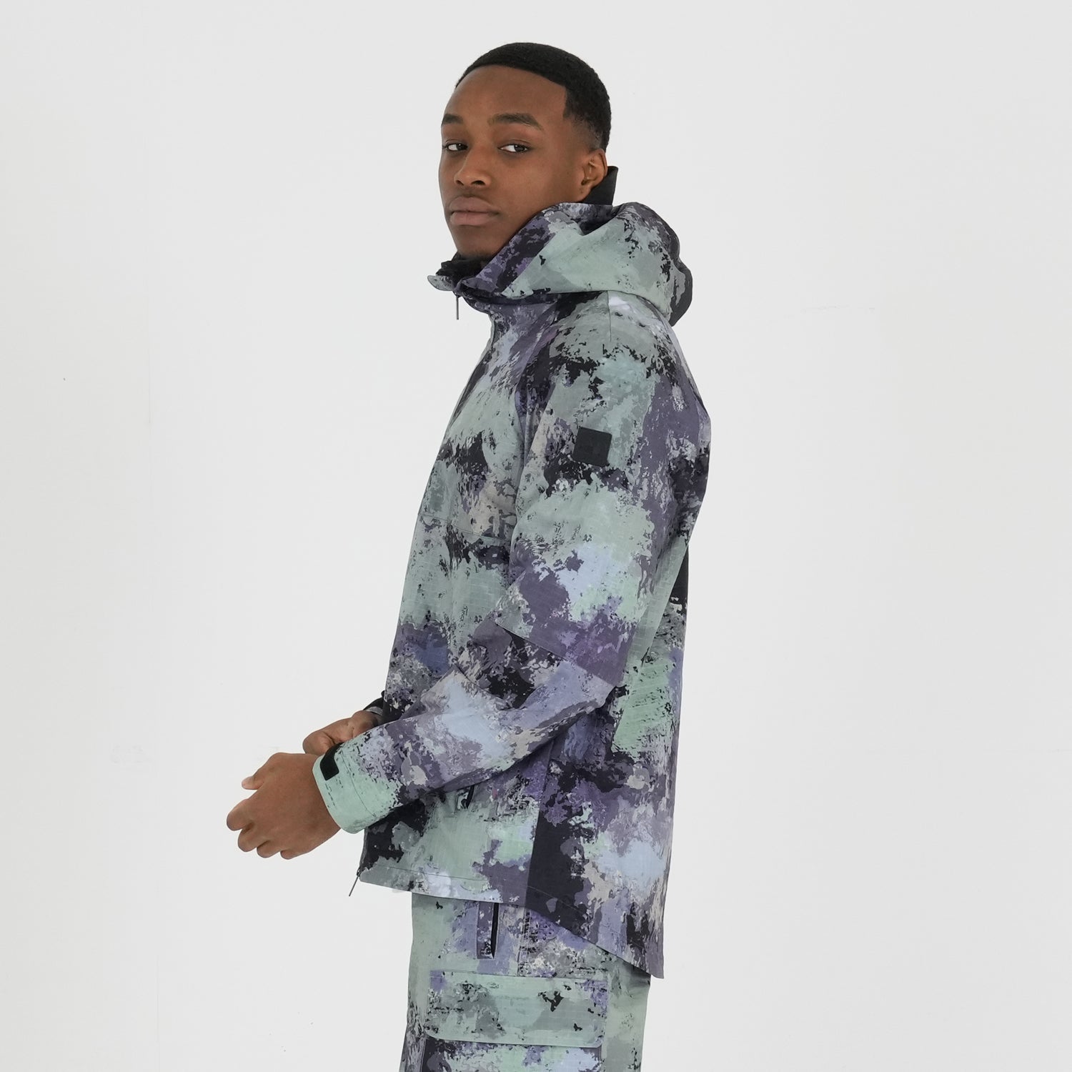 Sling Jacket Atlantic Camo - Peaceful Hooligan 