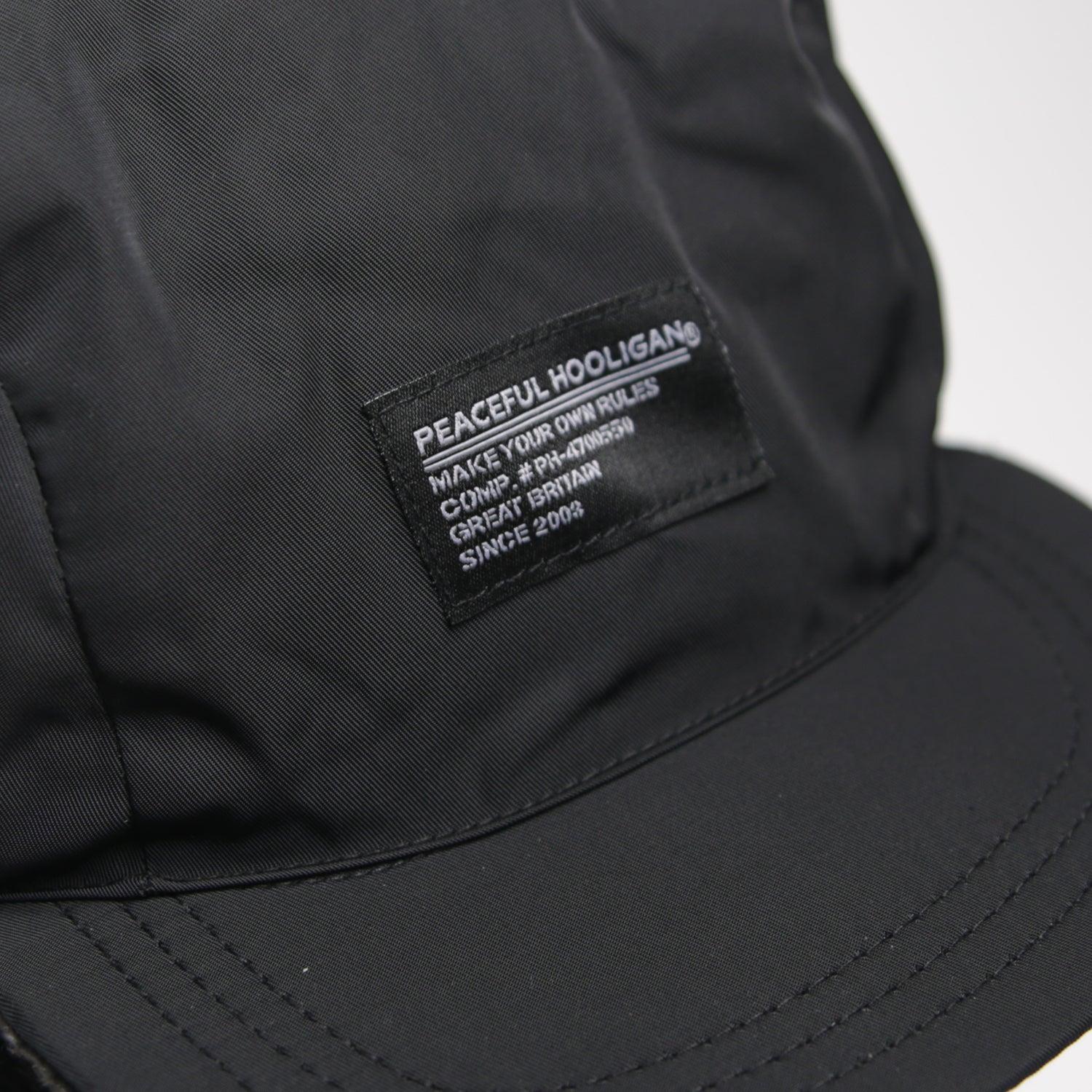 Mil Id Trapper Hat Black - Peaceful Hooligan 