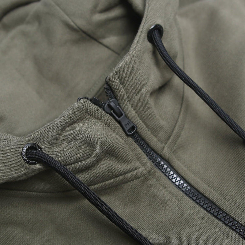 Bail Hoodie Olive - Peaceful Hooligan 