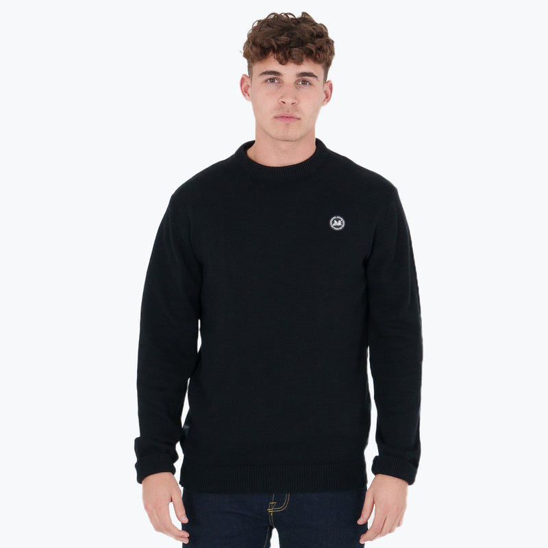 Rodman Knitwear Black - Peaceful Hooligan 