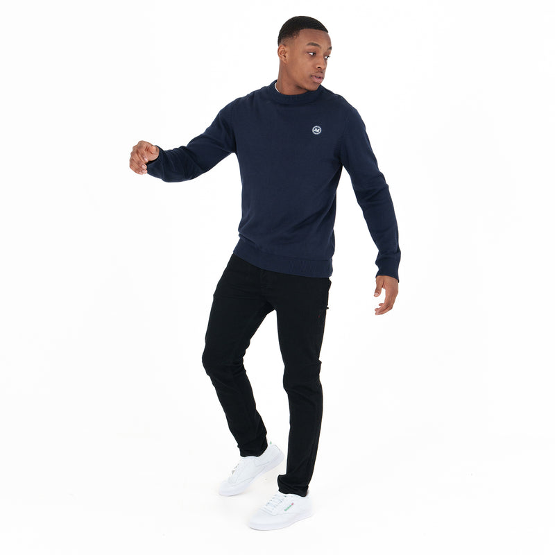 Rodman Knitwear Navy - Peaceful Hooligan 