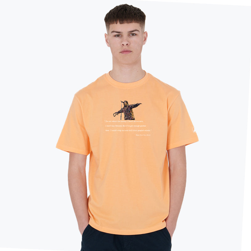 Gallagher T-Shirt Salmon - Peaceful Hooligan 