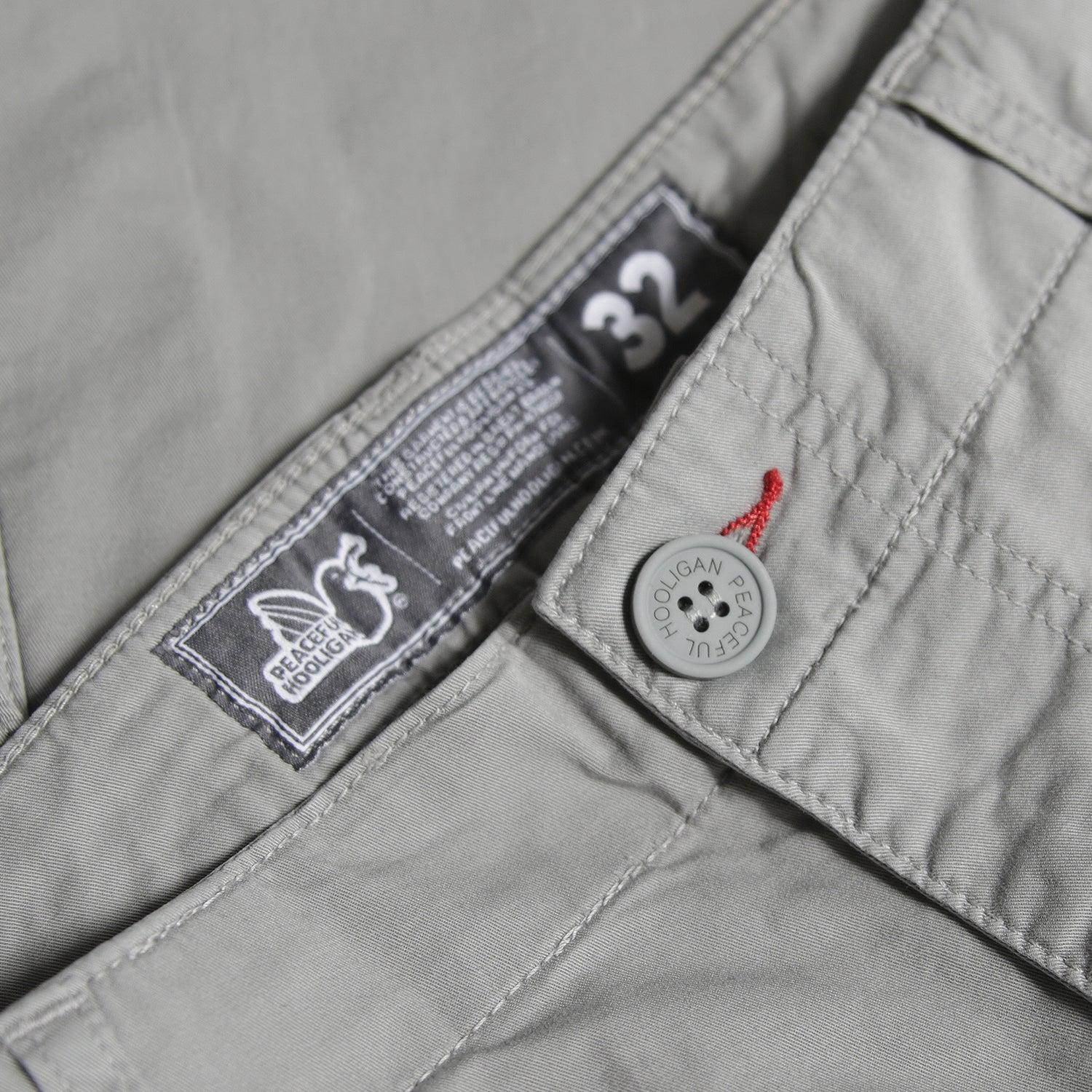 Bunker Shorts Griff Grey - Peaceful Hooligan 