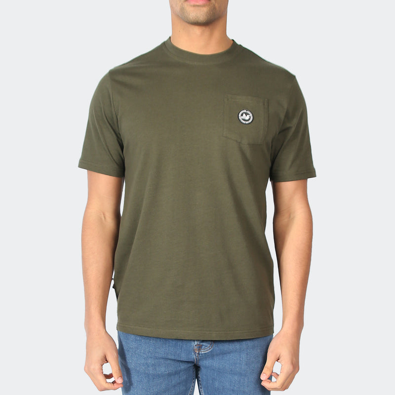 Cup T-Shirt Dark Olive - Peaceful Hooligan 