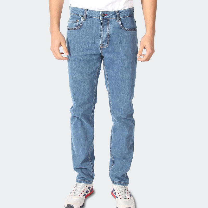 Regular Fit Jeans Vintage Wash - Peaceful Hooligan 