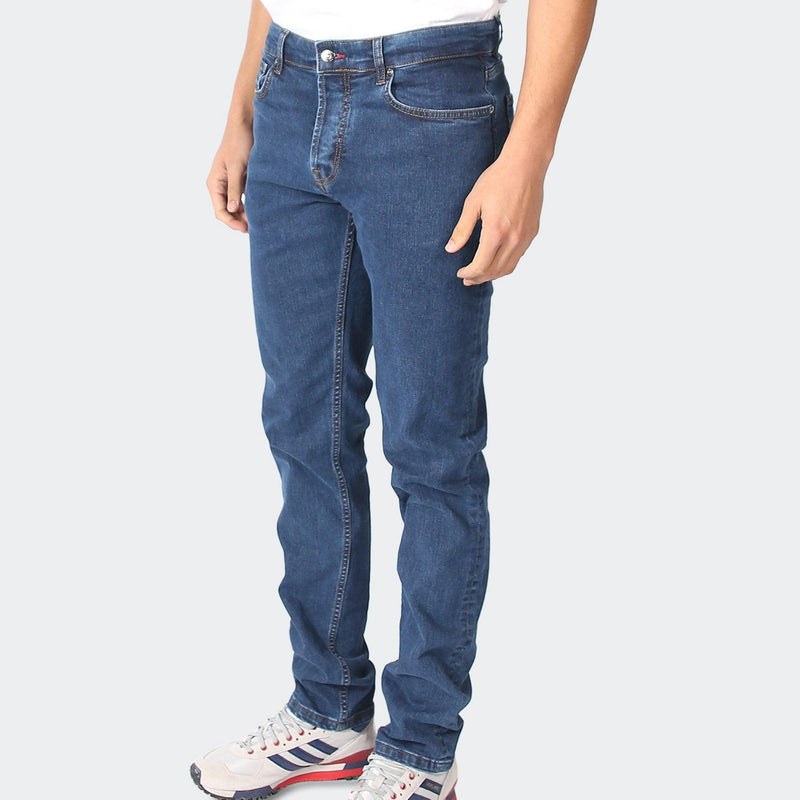 Slim Fit Jeans Mid Wash - Peaceful Hooligan 