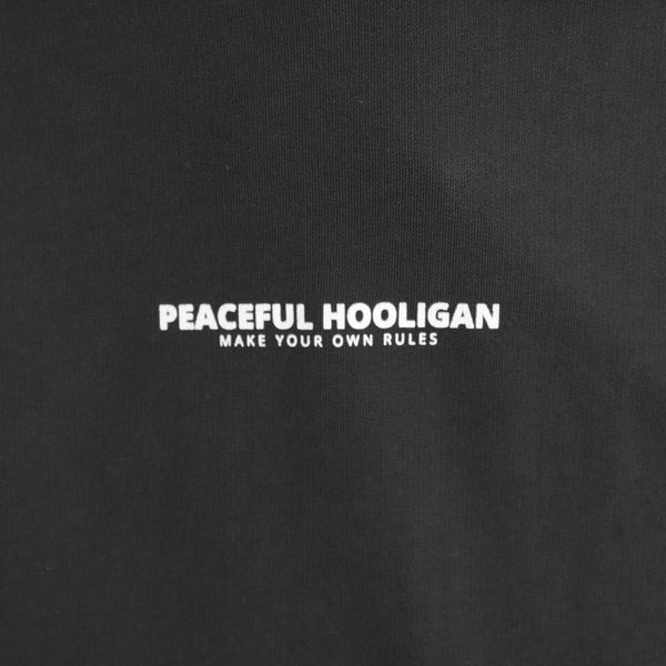 MYOR Pocket Sweatshirt Black - Peaceful Hooligan 