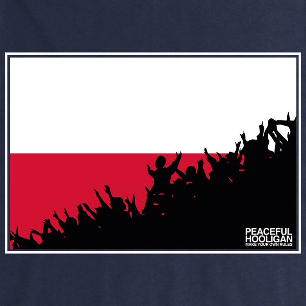 Poland Fanatics T-Shirt Print Artwork Navy