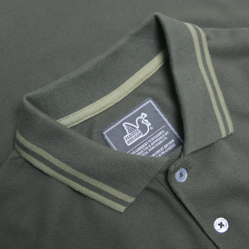 Peninsula Polo Dark Olive - Peaceful Hooligan 