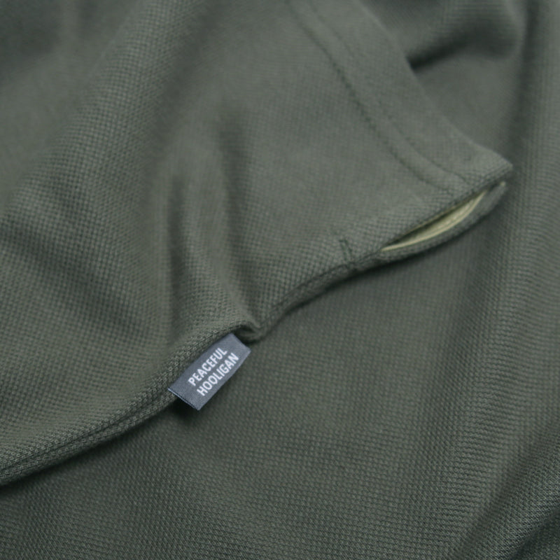 Peninsula Polo Dark Olive - Peaceful Hooligan 