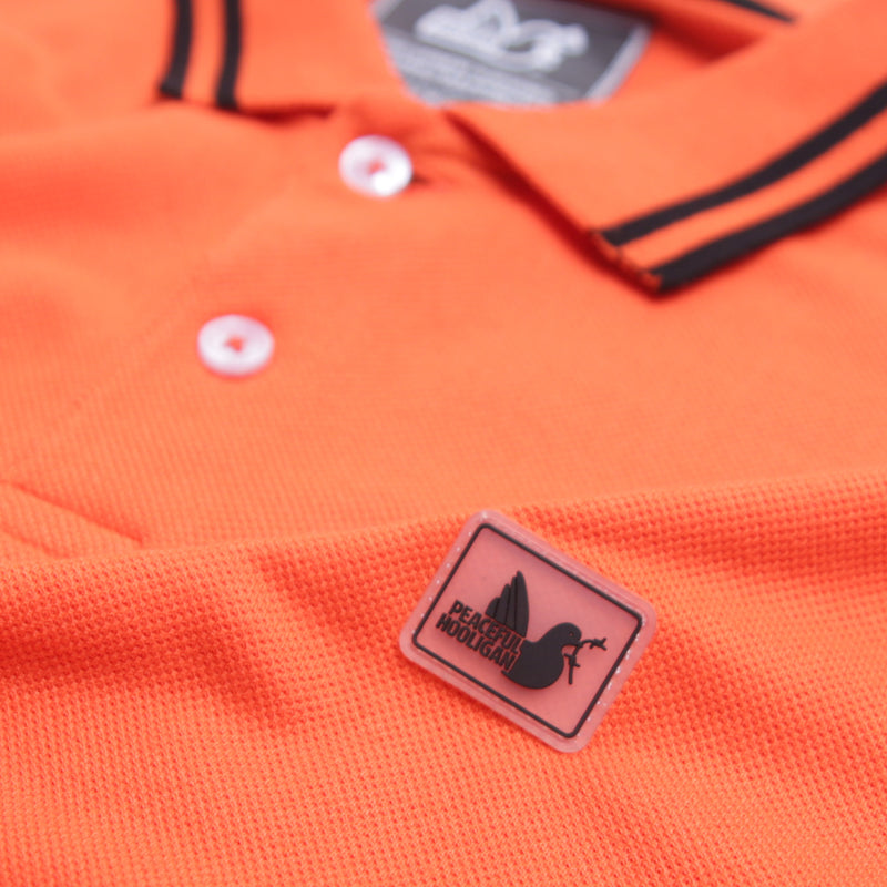 Peninsula Polo Burnt Orange - Peaceful Hooligan 