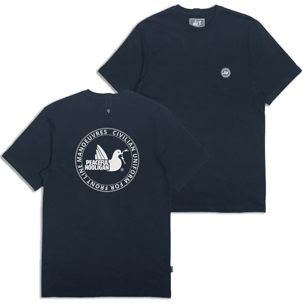 C.U.P T-Shirt Navy - Peaceful Hooligan 