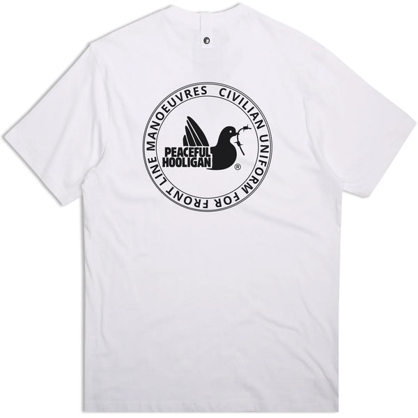 C.U.P T-Shirt White - Peaceful Hooligan 