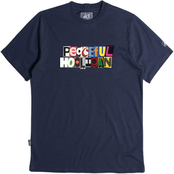 Ransom T-Shirt Navy - Peaceful Hooligan 