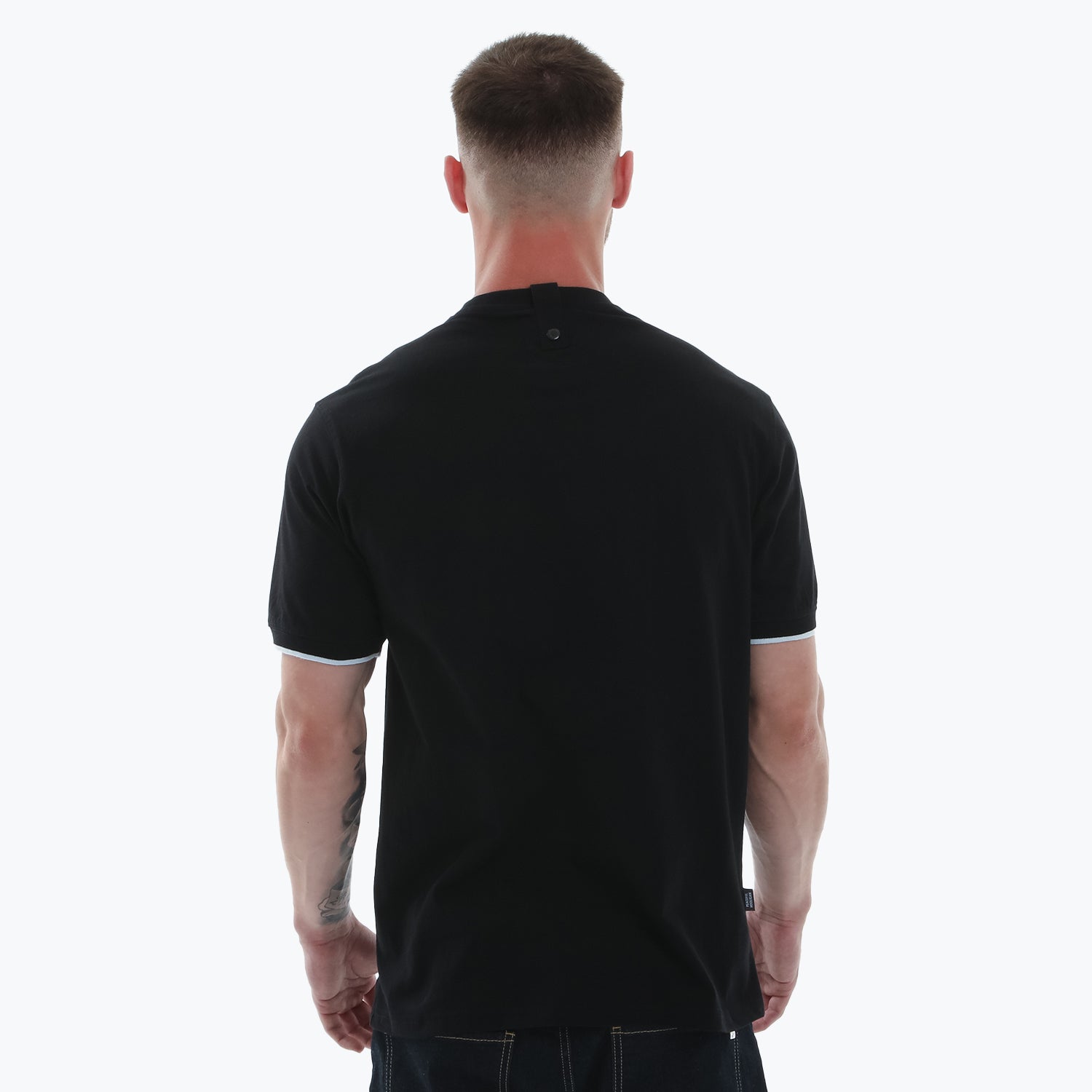 MYOR Tipped T-Shirt Black - Peaceful Hooligan 