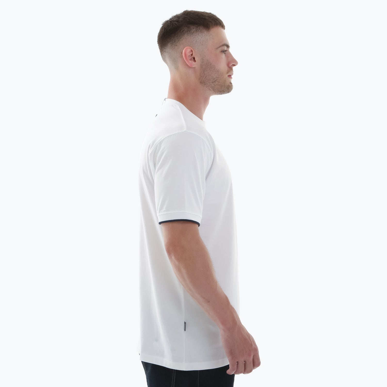 MYOR Tipped T-Shirt White - Peaceful Hooligan 